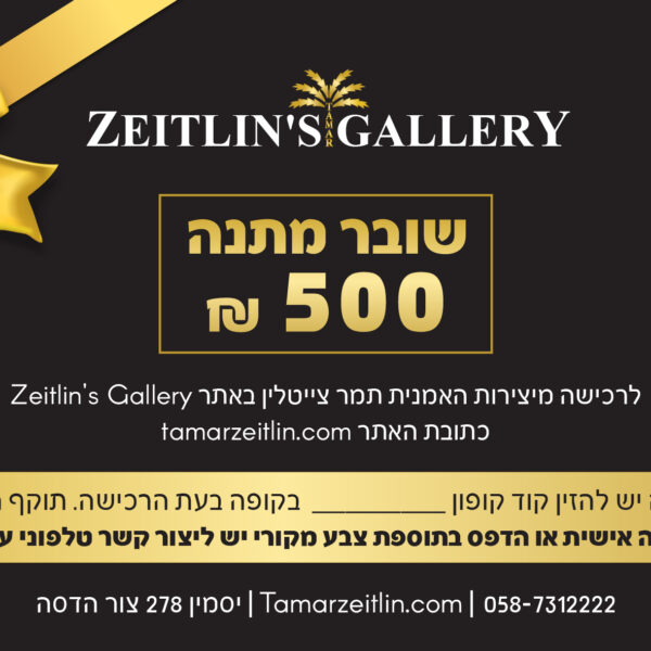 קופון לרכישה באתר ע"ס 500 ש"ח